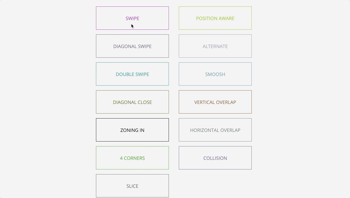 Colorful CSS Buttons 11 Button Hover Effects