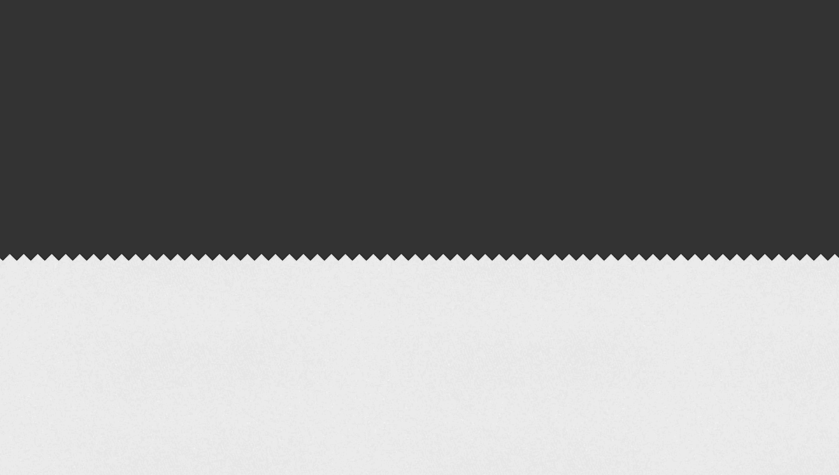 14 CSS Divider Collections 14 Jagged Divider