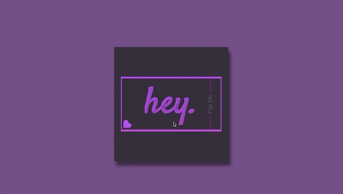 34 CSS Flip Cards 1 Vertical Flipping Business Card