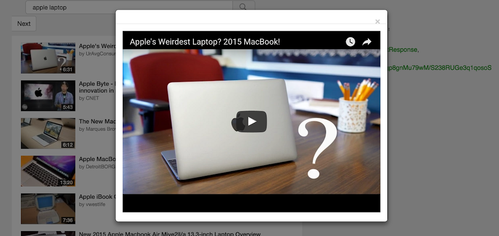 Open Dynamic Youtube Videos in Fancybox or Modal window or Lightbox