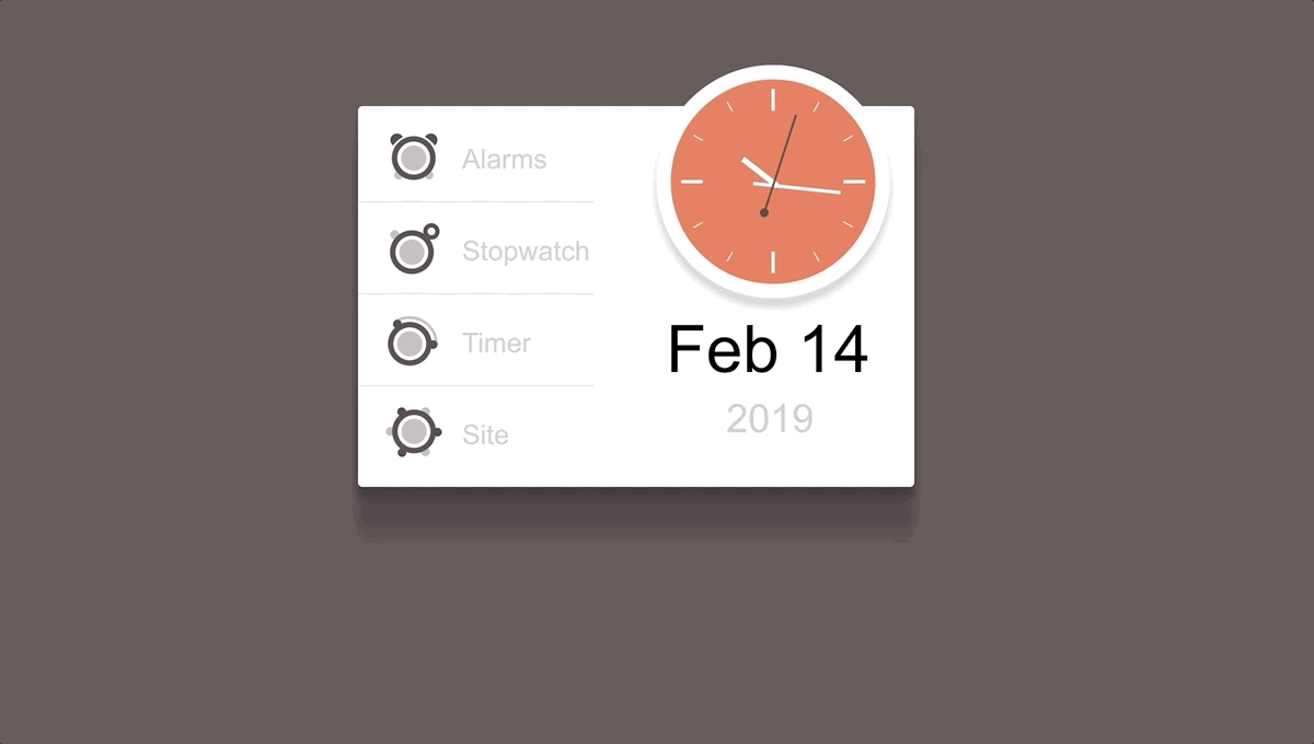 43 Hand-Picked CSS Clocks 29 Clock Widget