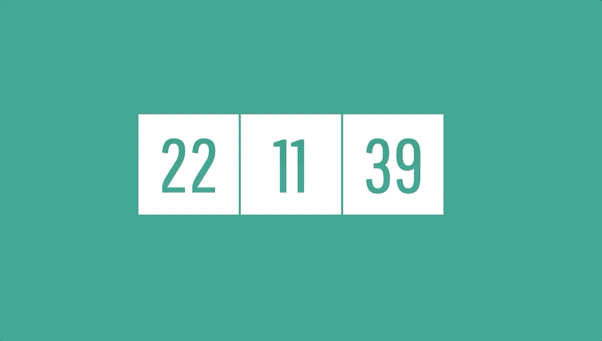 43 Hand-Picked CSS Clocks 27 Flat Design Clock