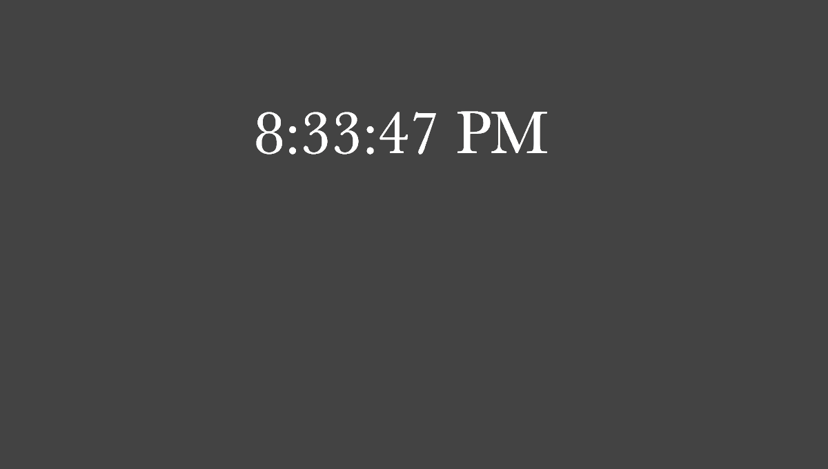 43 Hand-Picked CSS Clocks 16 Ticking Clock