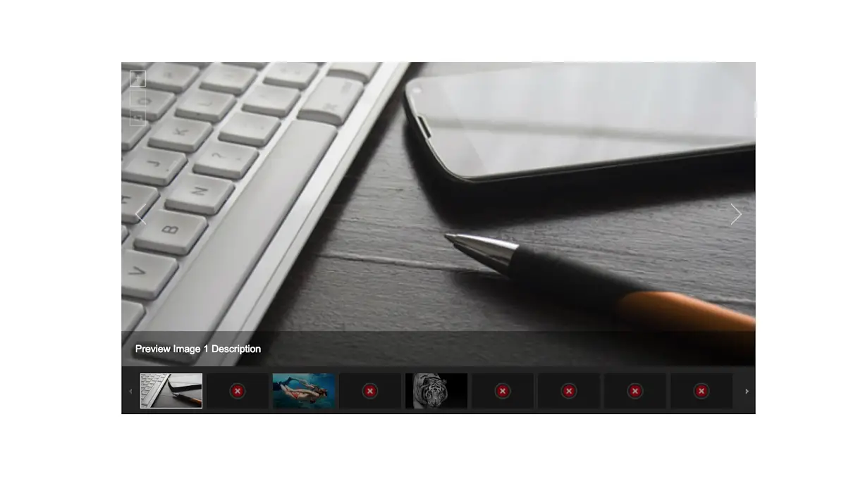 67 CSS Gallery 14 Gallery video Slider