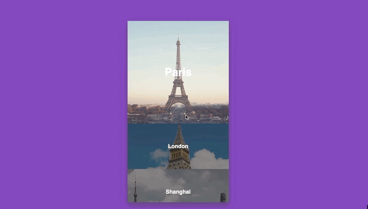 67 CSS Gallery 39 Photo Gallery Parallax Scroll Menu