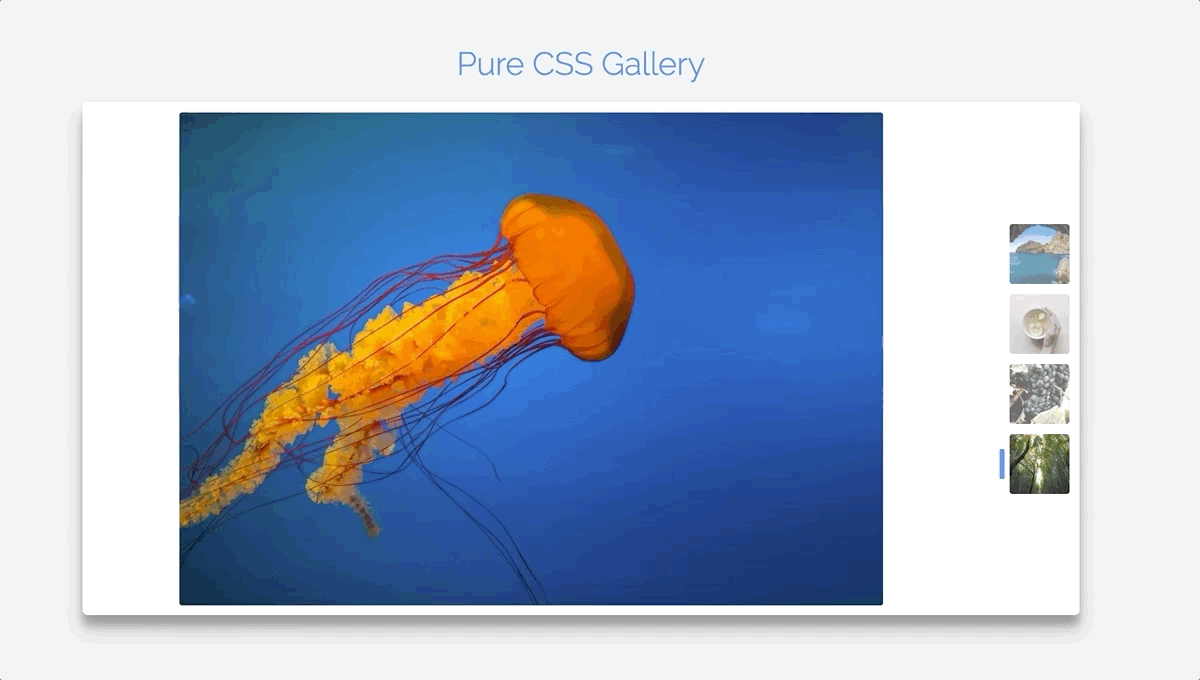 Pure CSS Gallery