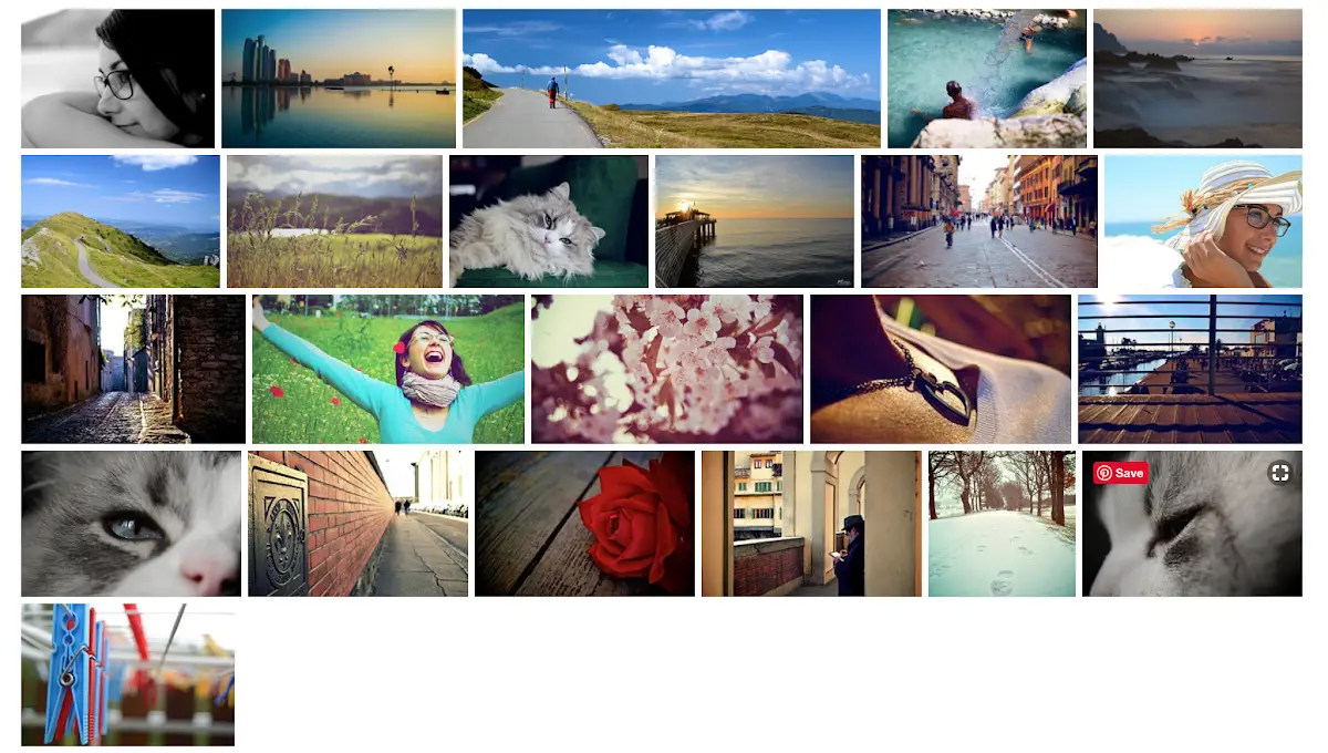 47 jQuery Gallery plugins 24 Elegant Professional Endless Justified Gallery