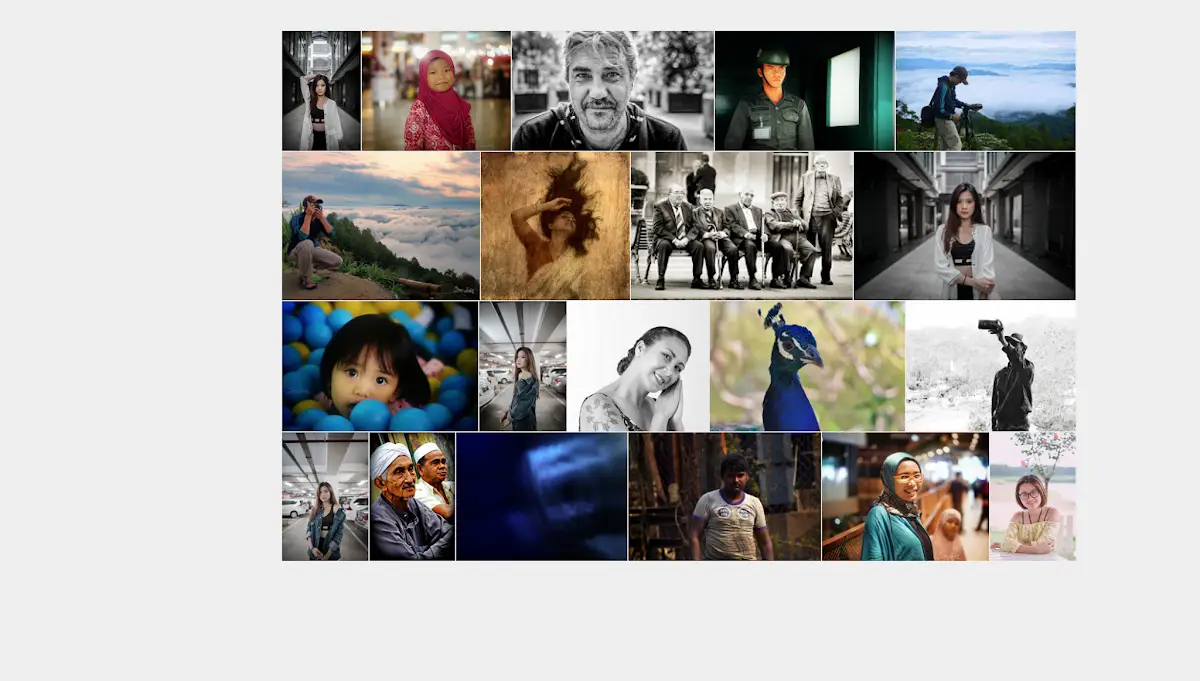 47 jQuery Gallery plugins 16 Justified.js jQuery Plugin