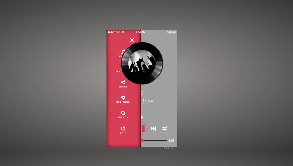 76 Hand Picked CSS Music Players 48 Abbey Music Player