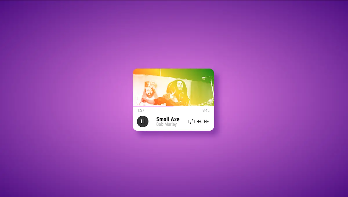 76 Hand Picked CSS Music Players 15 DevWars Player UI