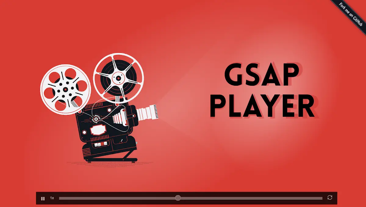 76 Hand Picked CSS Music Players 6 GSAP Player