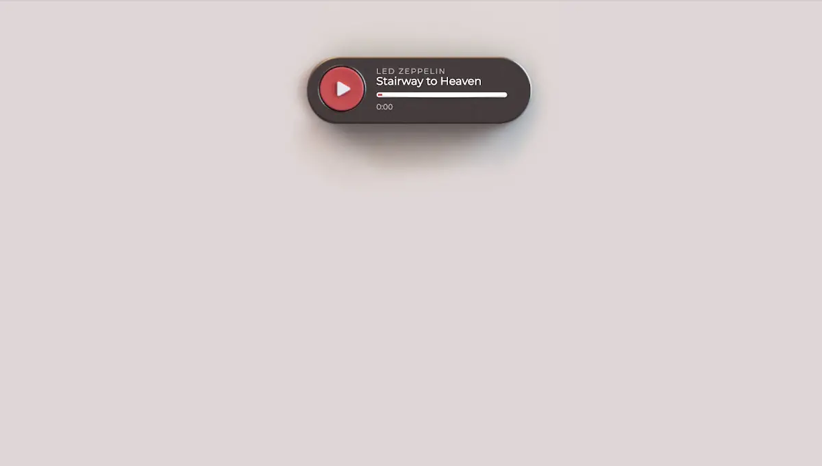 HTML 5 Audio Player