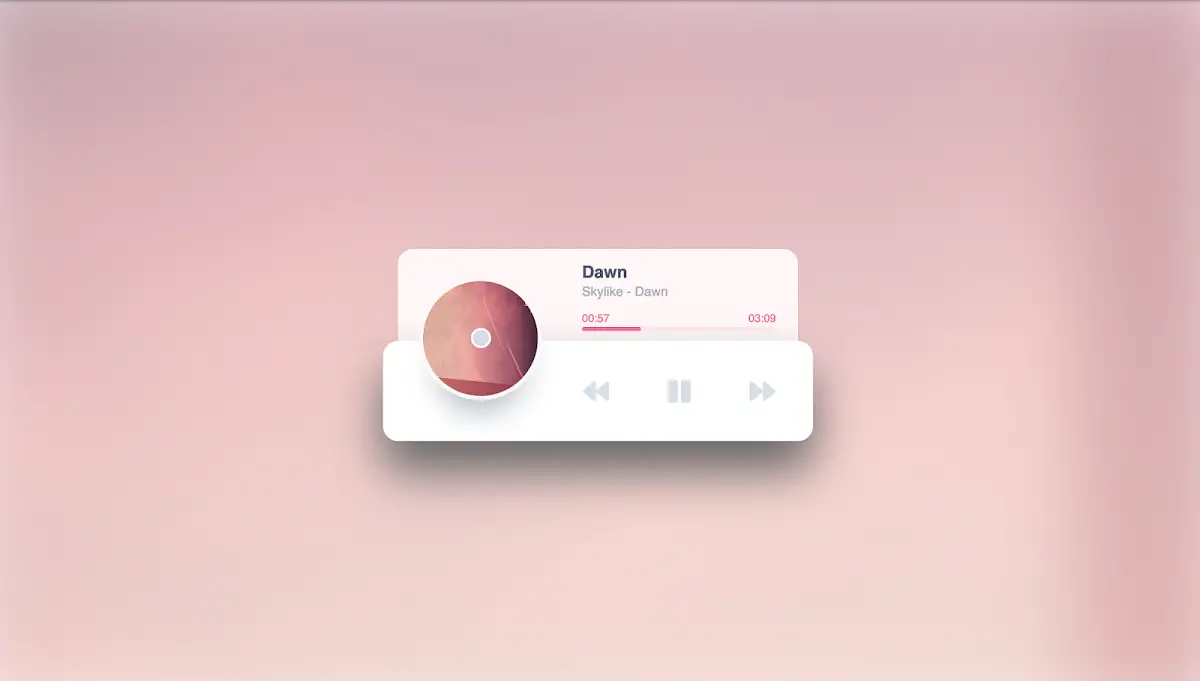 76 Hand Picked CSS Music Players 20 Music Player and Audio Player