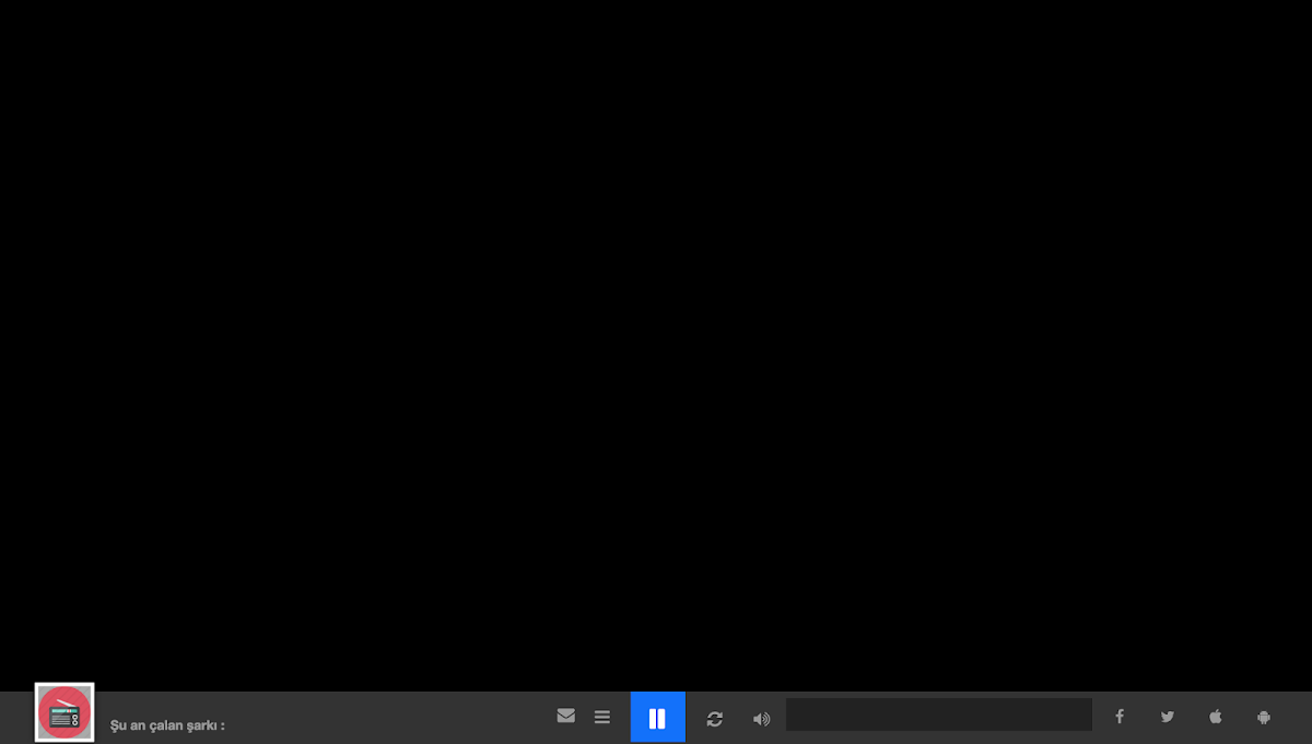 76 Hand Picked CSS Music Players 5 Bottom fixed radio player