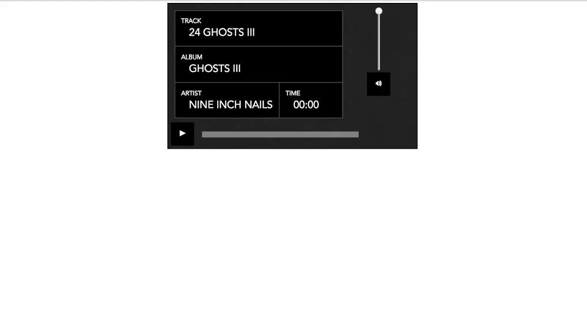 76 Hand Picked CSS Music Players 14 Simple HTML5 Audio Player In Pure JS & CSS