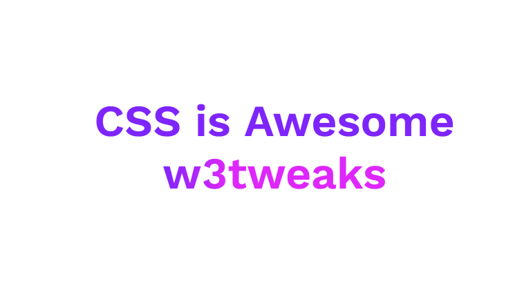 Awesome text rotation animation using CSS 5