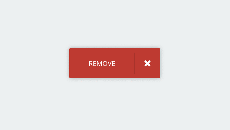 CSS Button Concept for Remove and Success 7