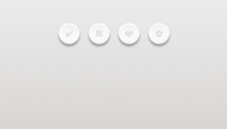 Rounded CSS buttons with mouseover effect 4
