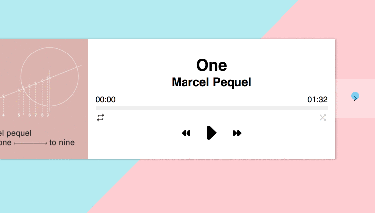 Simple Music Player with previous and next song options 1
