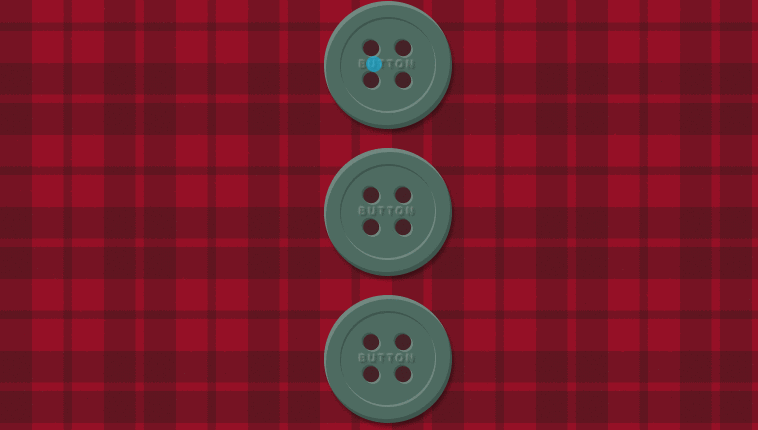 CSS buttons styled to look like shirt buttons 1