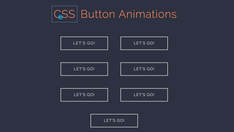 7 different style CSS button transitions 11