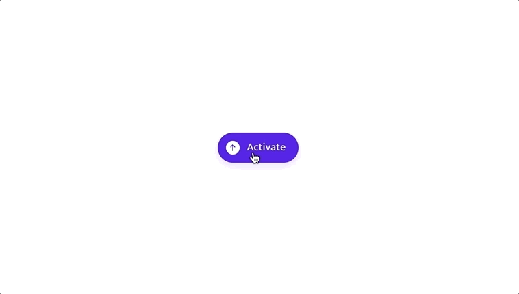 Activate Button animation 4