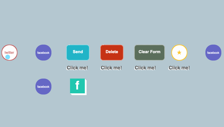 CSS Buttons with animations 8