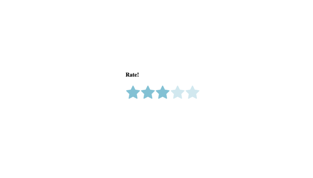 27 CSS Star Ratings 3 27 CSS Star Ratings 3