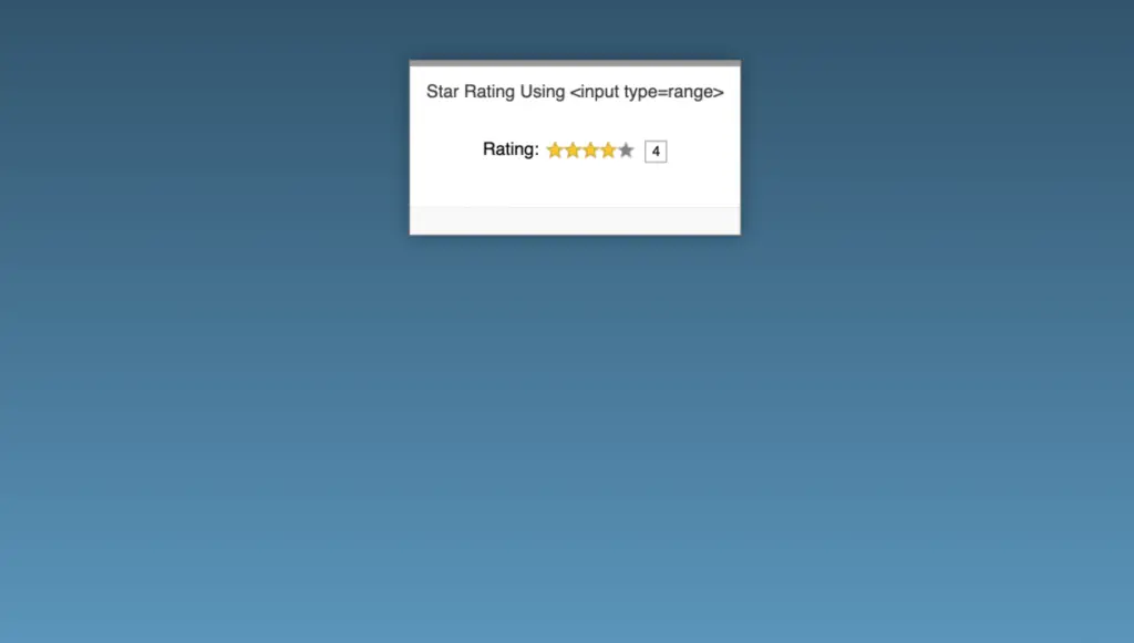 27 CSS Star Ratings 25 27 CSS Star Ratings 25