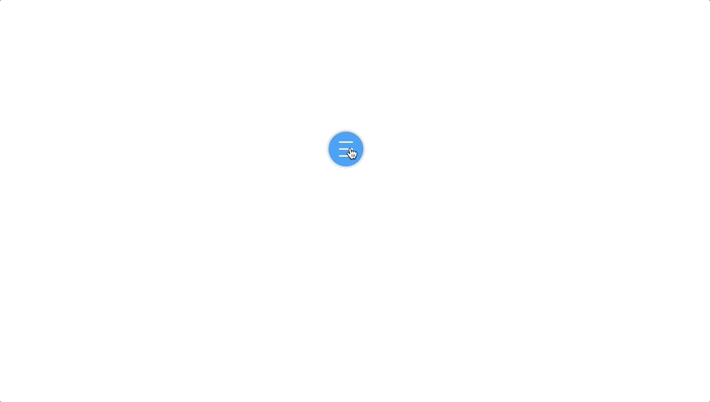 36 CSS Hamburger Menu Icons 18 Full screen burger menu