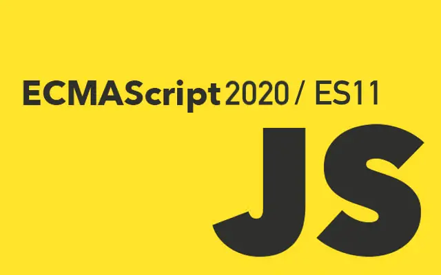 ES2020 / ES11 new features with examples