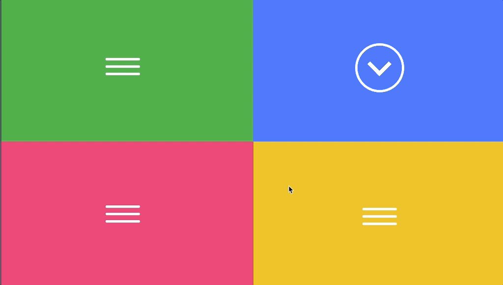 36 CSS Hamburger Menu Icons 7 Open Close Hamburger Menu Animation