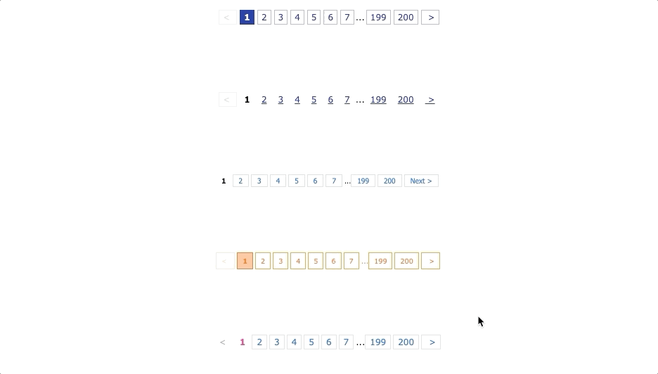 30 HTML & CSS Pagination 27 HTML Pagination Styles