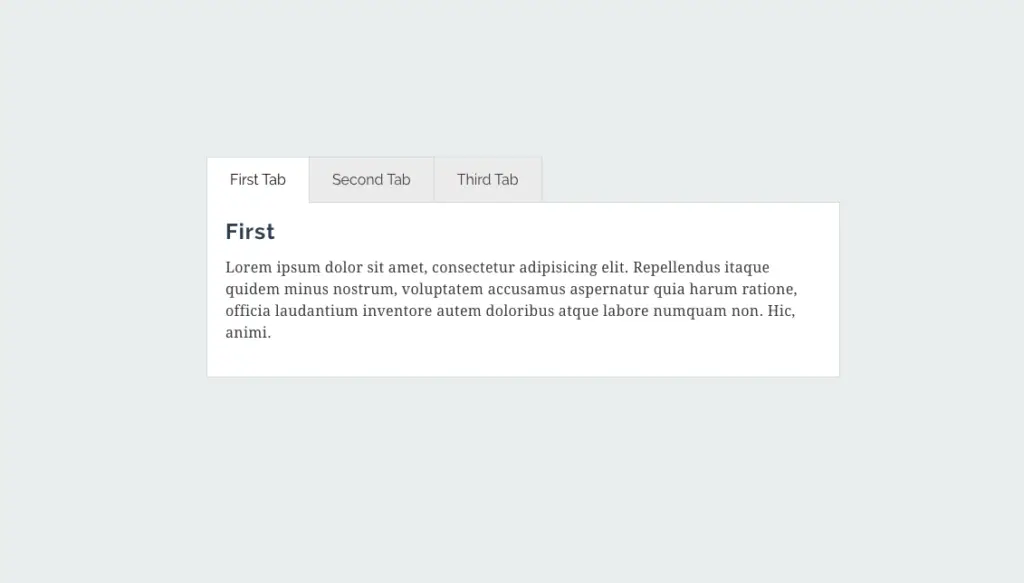 18 Free CSS Tabs for Designing Websites 12 PureCSS Tabs