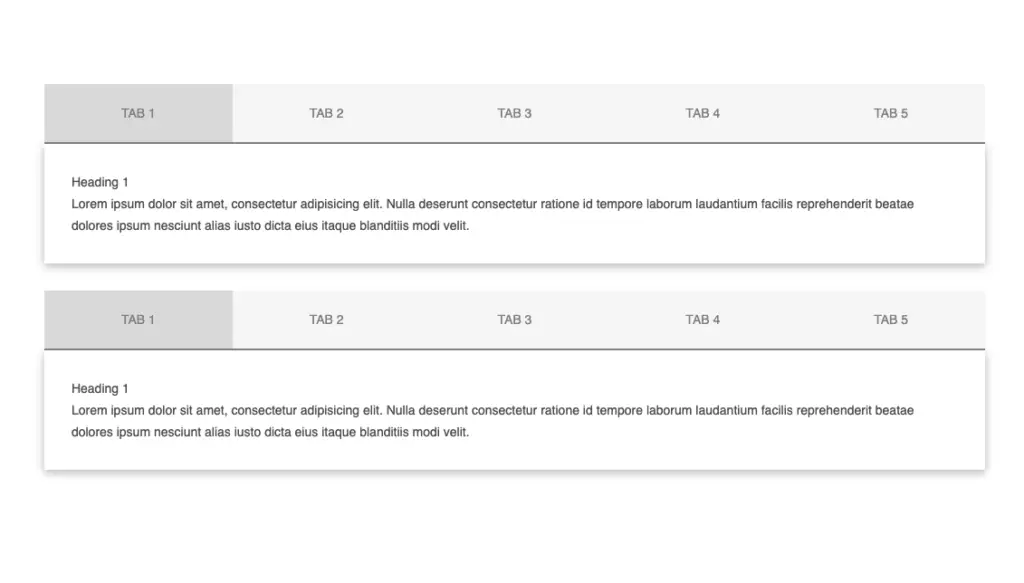 18 Free CSS Tabs for Designing Websites 8 Quick and Simple Tabs