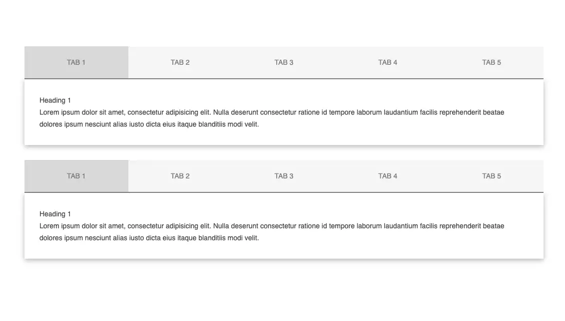 18 Free CSS Tabs For Designing Websites - W3tweaks