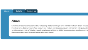 18 Free CSS Tabs For Designing Websites - W3tweaks