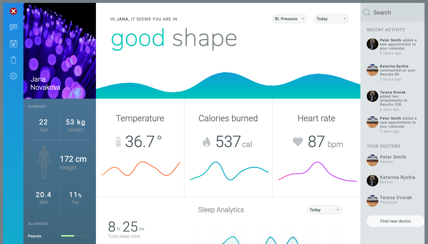 13 Free HTML & CSS Dashboard Template Designs - W3tweaks