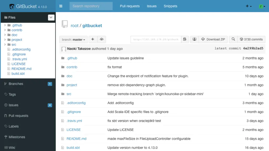 9 Web-based project management and bug tracking systems 1 GitBucket