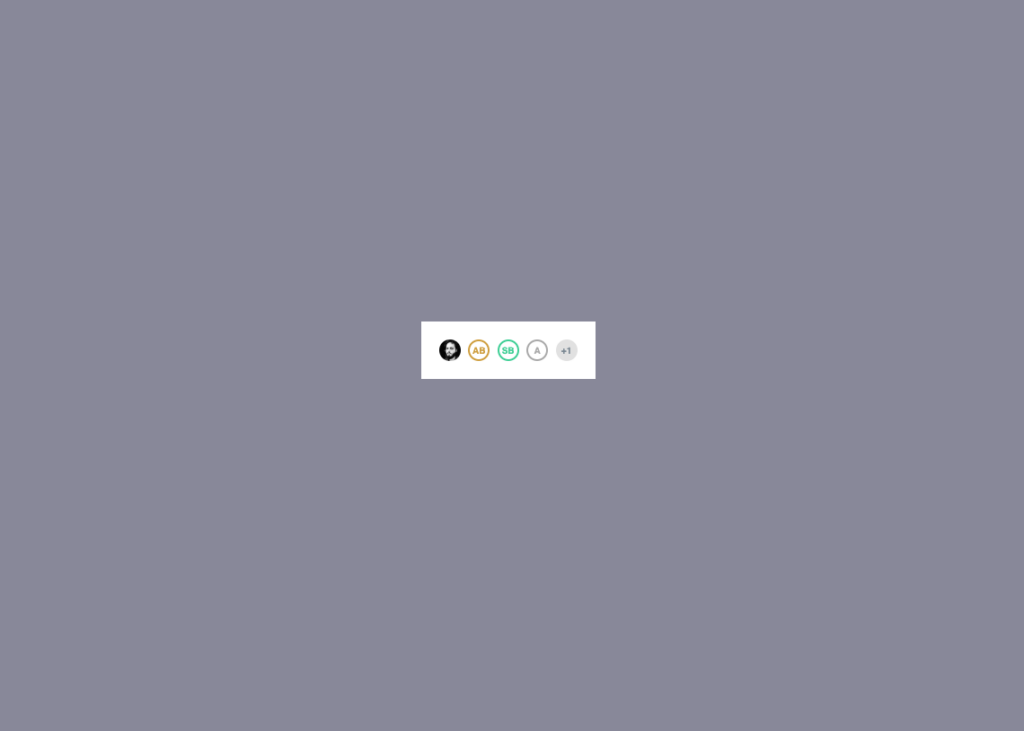 42 Cool CSS Avatars For Better UI 5 42 Cool CSS Avatars For Better UI 5