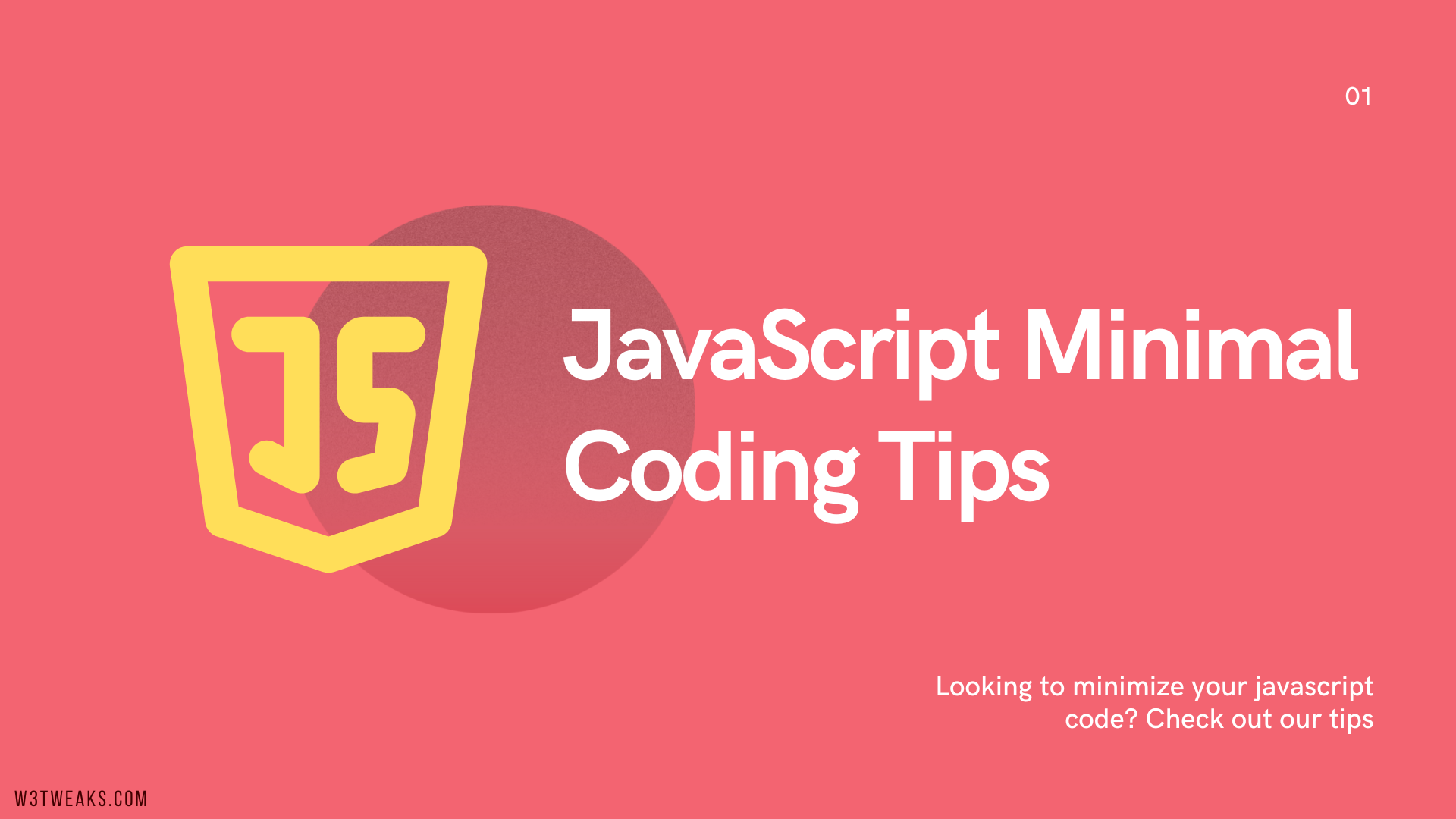 JavaScript Minimal Coding Tips