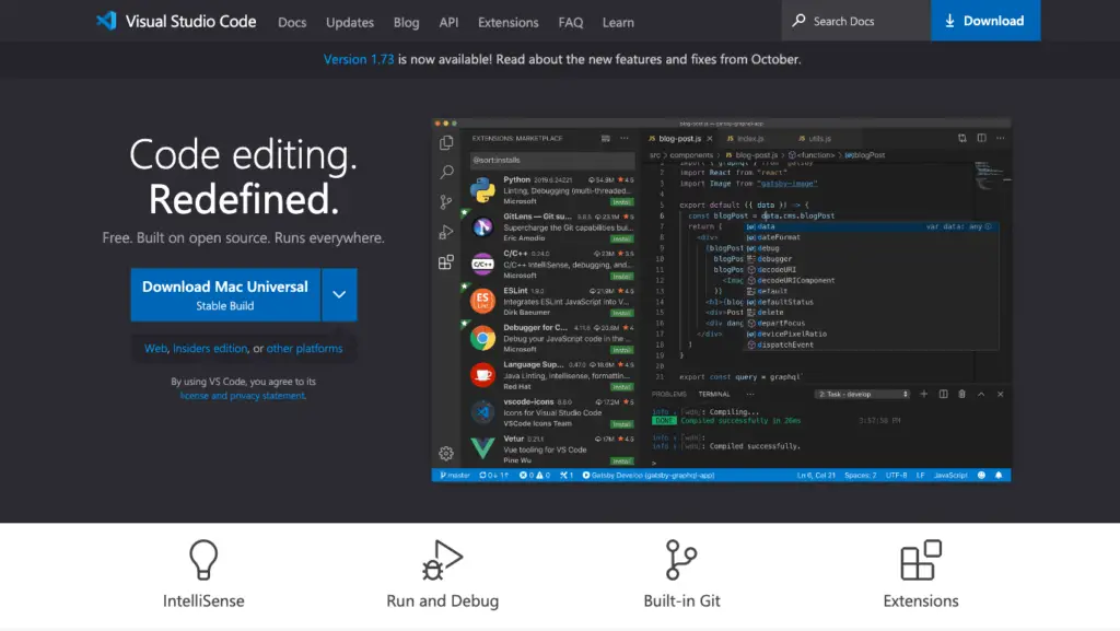 10 Best code editors free for web development 4 10 Best code editors free for web development 4