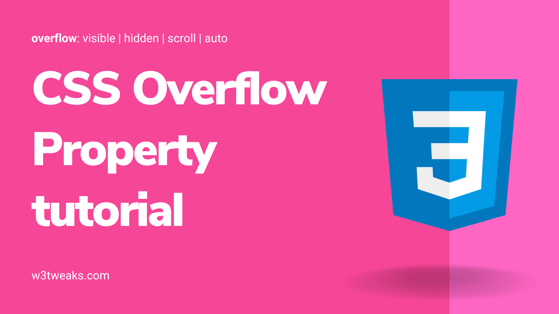 CSS Overflow Property: A Comprehensive Tutorial