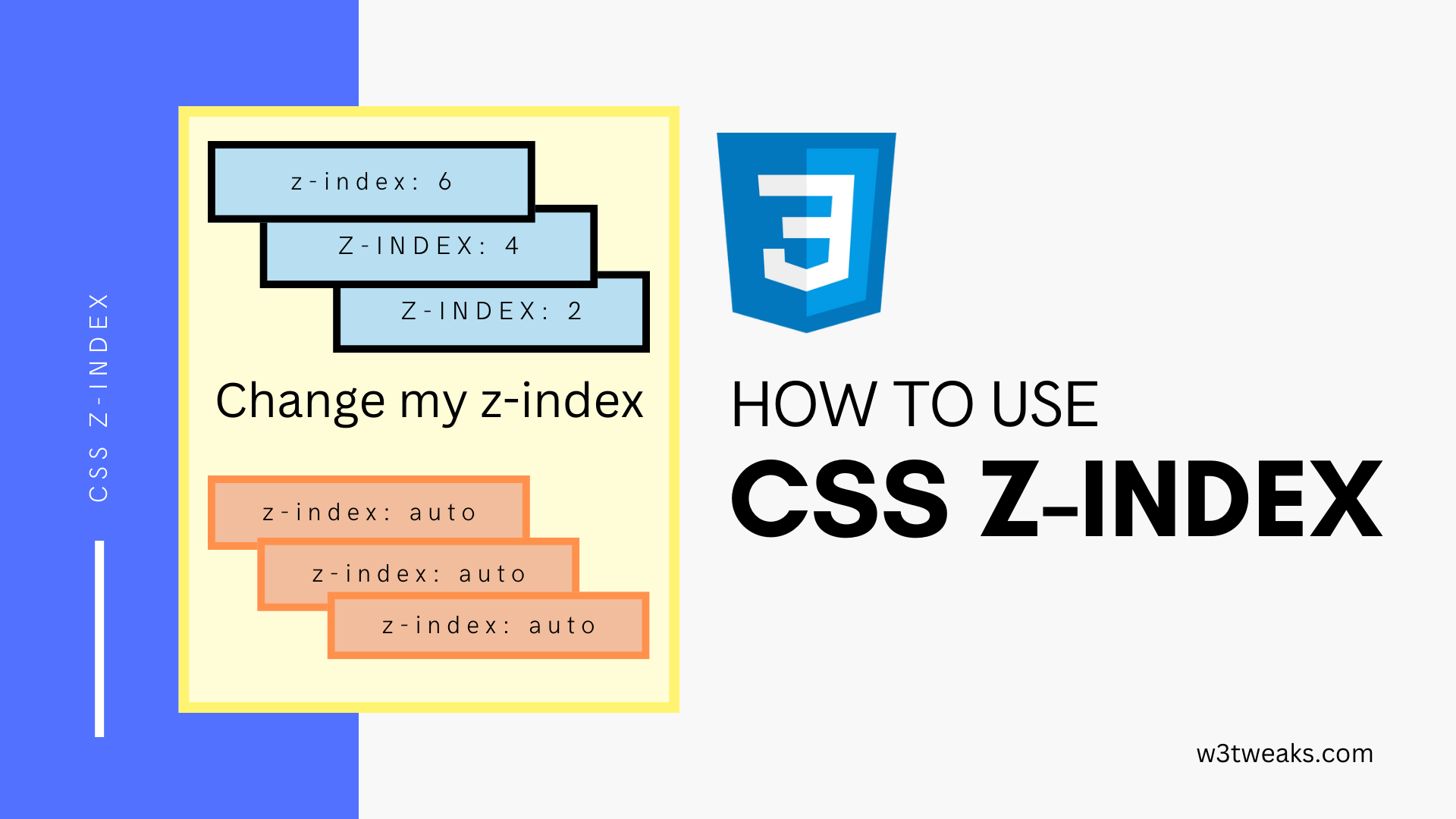 How to use CSS Z-Index