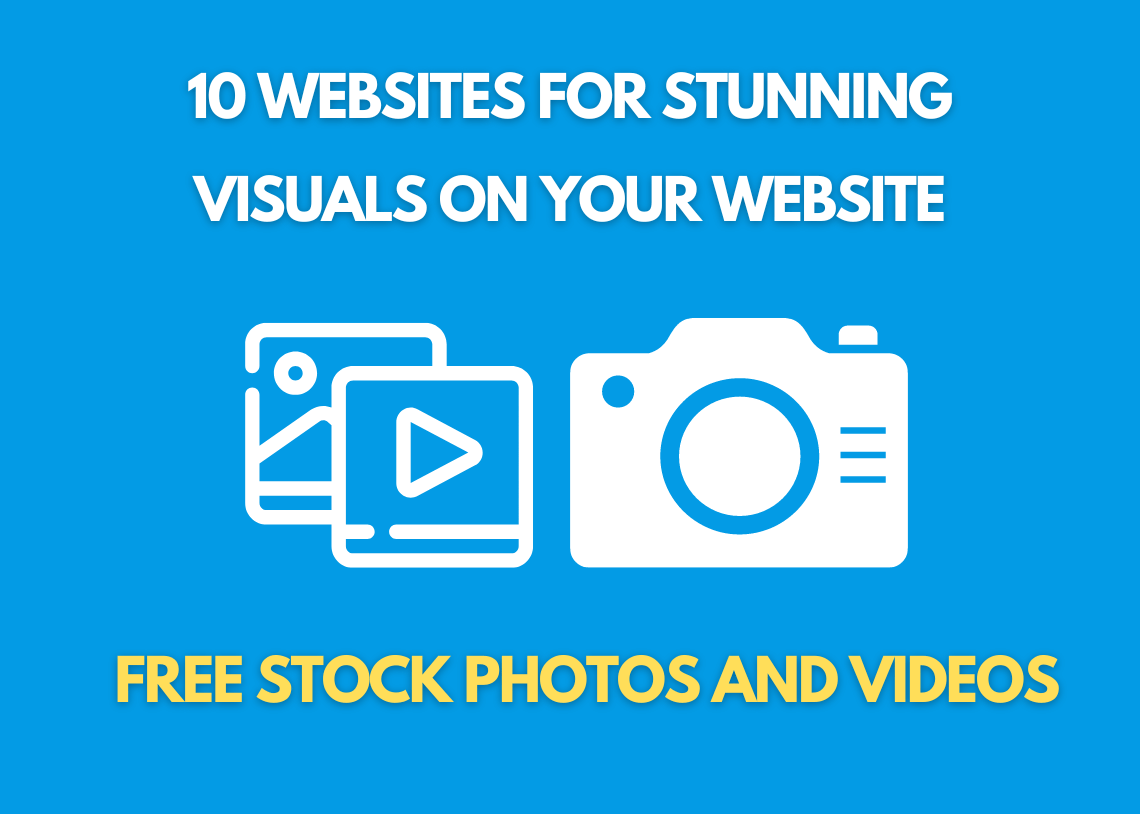 Free Stock Photos and Videos: 10 Websites for Stunning Visuals on Your Website